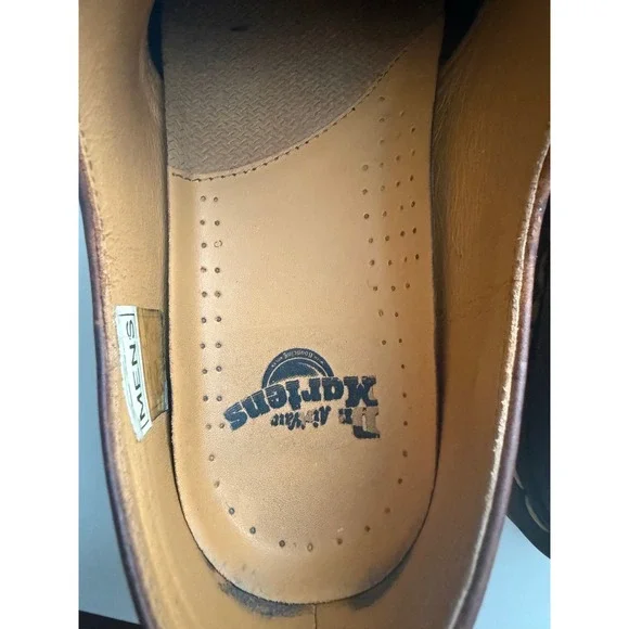 Dr Martens 1461 Mens Leather Brown Oxford Shoes 10 US M - Picture 10 of 11